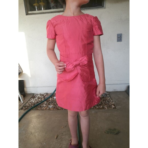 Pink interview dress pageant sz 4/5 Halloween costume office worker secretary - Picture 2 of 7